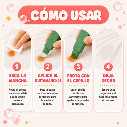 Quitamanchas Instantáneo 2 en 1